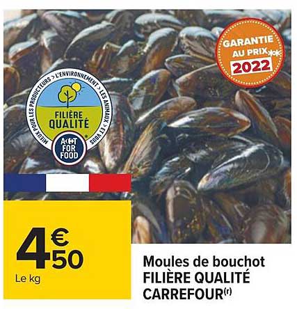 Moules De Bouchot Filière Qualité Carrefour