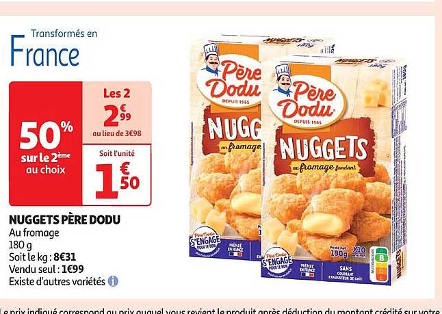 nuggets père dodu