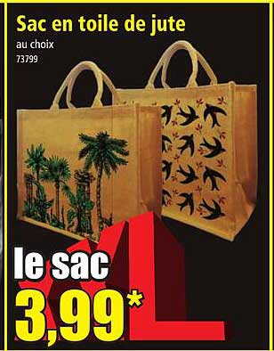 Sac En Toile De Jute