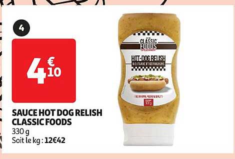 sauce hot dog relish classic foods