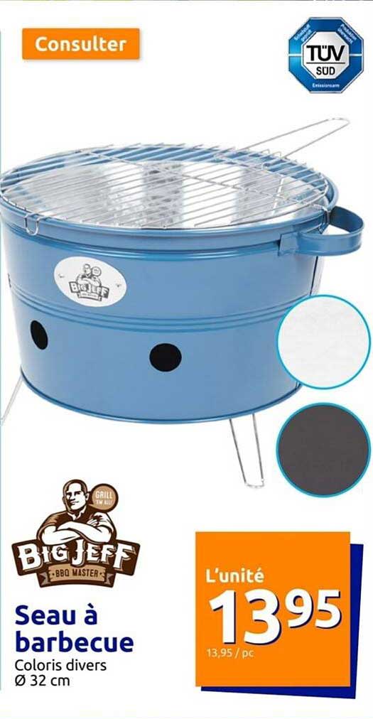 seau à barbecue big jeff