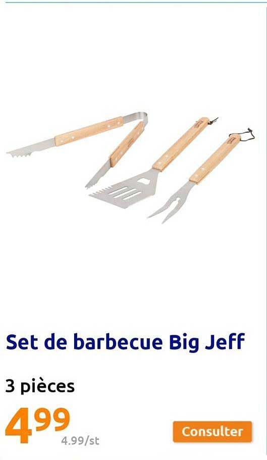 Set De Barbecue Big Jeff