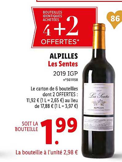 alpilles les sentes 4+2 offertes