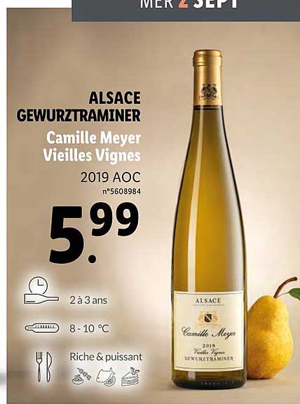 alsace gewurztraminer camille meyer vieilles vignes