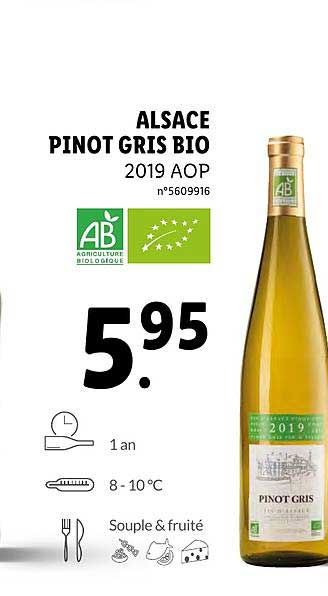 alsace pinot gris bio