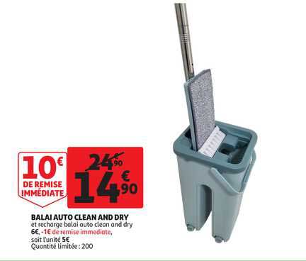 balai auto clean and dry