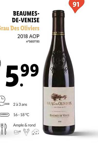 beaumes de venise grau des oliviers