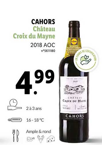 cahors château croix du mayne