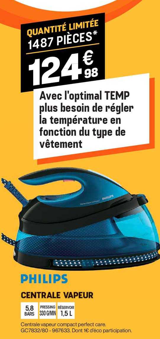 Centrale Vapeur Philips