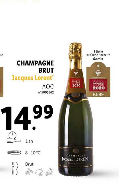 champagne brut jacques lorent
