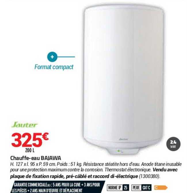 chauffe eau bajawa