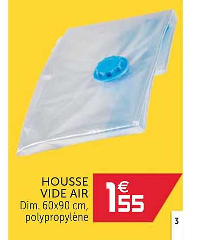 Housse Vide Air