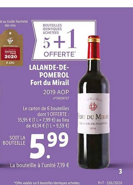 lalande de pomerol fort du mirail 5+1 offerte