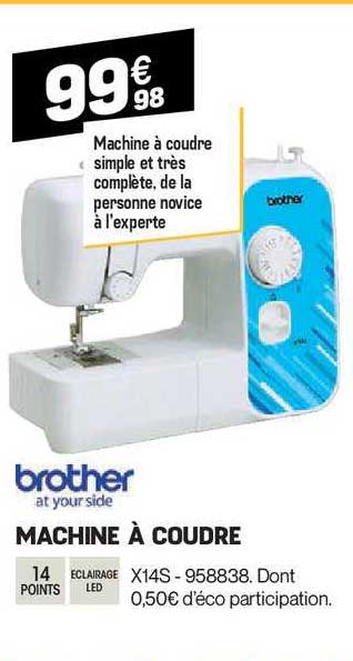 machine à coudre brother
