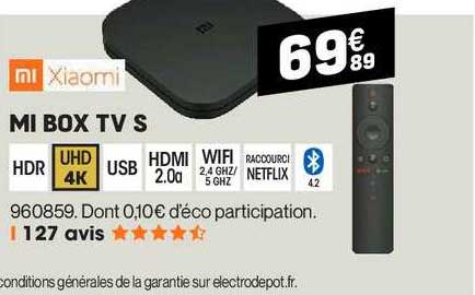 Mi Box Tv S Xiaomi