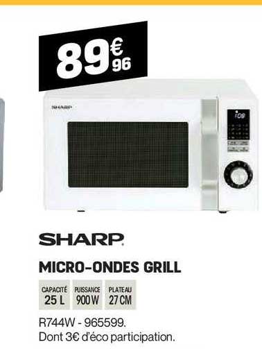 micron ondes grill sharp