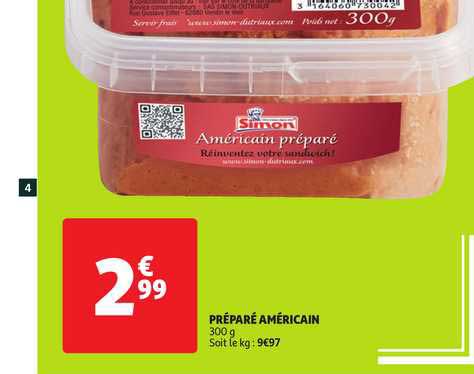Préparé Américain
