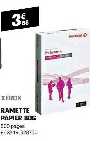 ramette papier 80g xerox