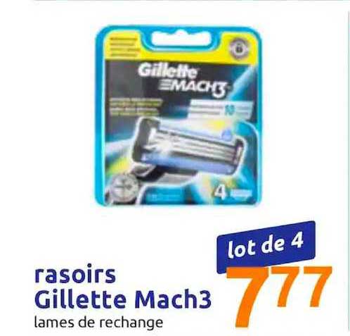 rasoirs gillette mach3