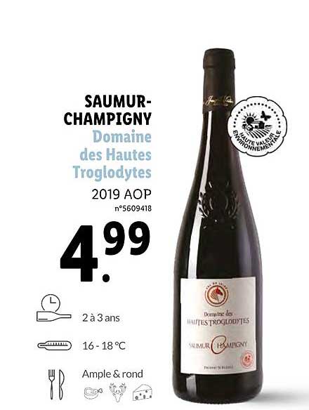 saumur champigny domaine des hautes troglodytes