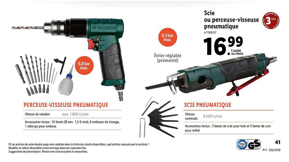 Scie Ou Perceuse Visseuse Pneumatique