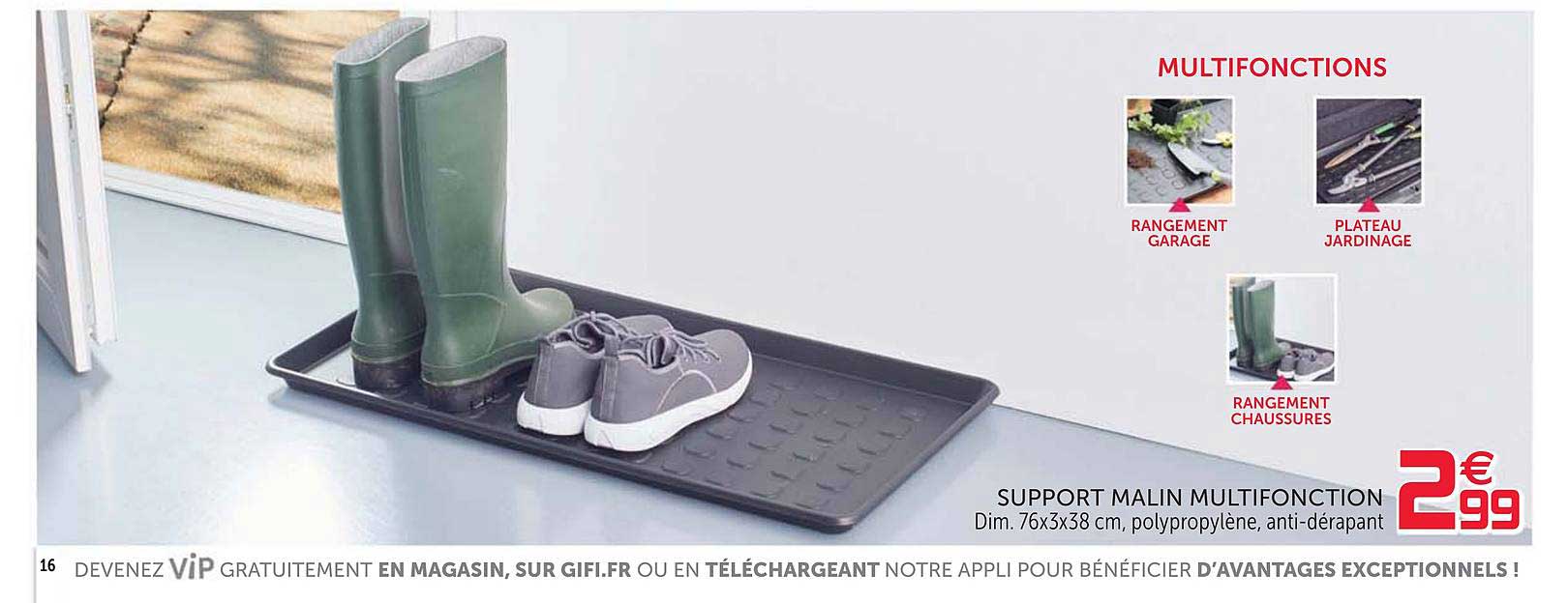 Support Malin Multifonction