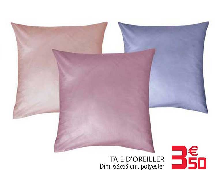 taie d'oreiller
