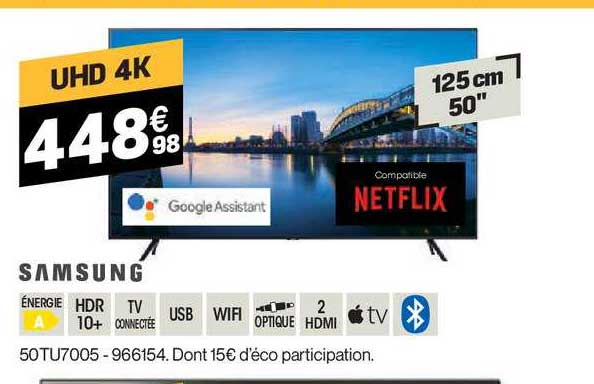 Téléviseur 50tu7005 966154 Samsung