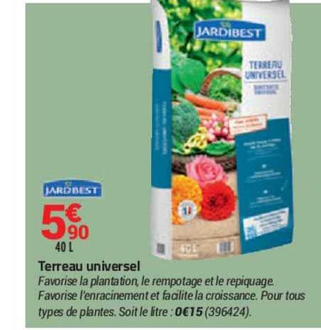 terreau universel jardibest
