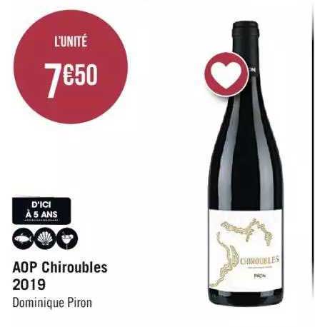 aop chiroubles 2019 dominique piron