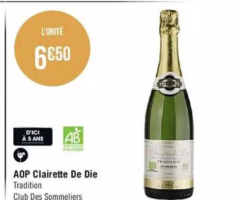 aop clairette de die tradition club des sommeliers