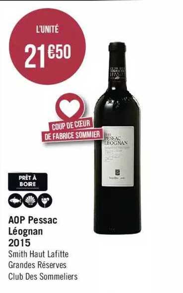 aop pessac léognan 2015 smith haut lafitte