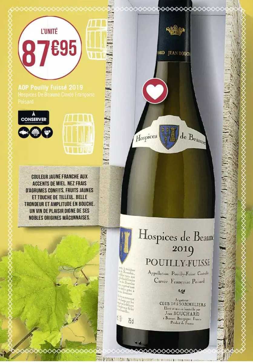 aop pouilly-fuisse 2019 hospices de beaune cuvée françoise poisard