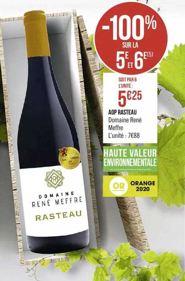 aop rasteau domaine rené meffre