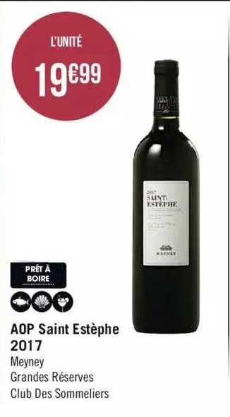 aop saint estèphe 2017 meyney