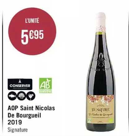 Aop Saint Nicolas De Bourgueil 2019 Signature
