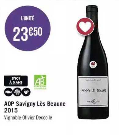 aop savigny lès beaune 2015 vignoble olivier decelle