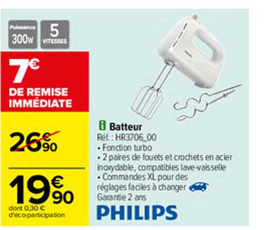 Batteur Philips