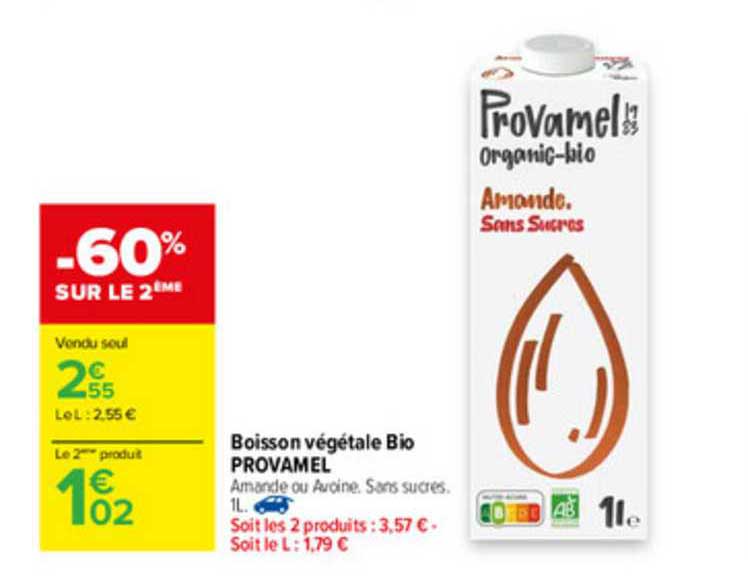 Boisson Végétale Bio Provamel