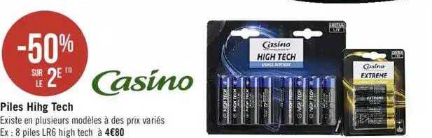 casino piles high tech