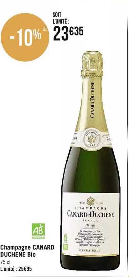 champagne canard duchêne bio