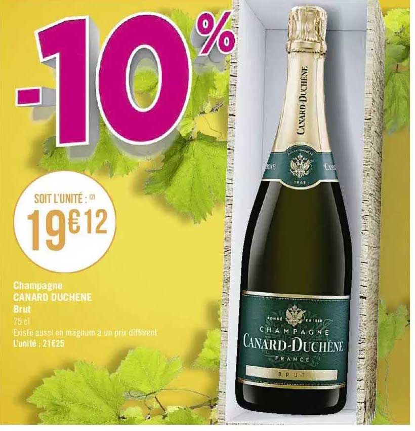 champagne canard duchêne brut