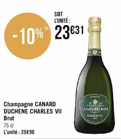 champagne canard duchêne charles vII brut