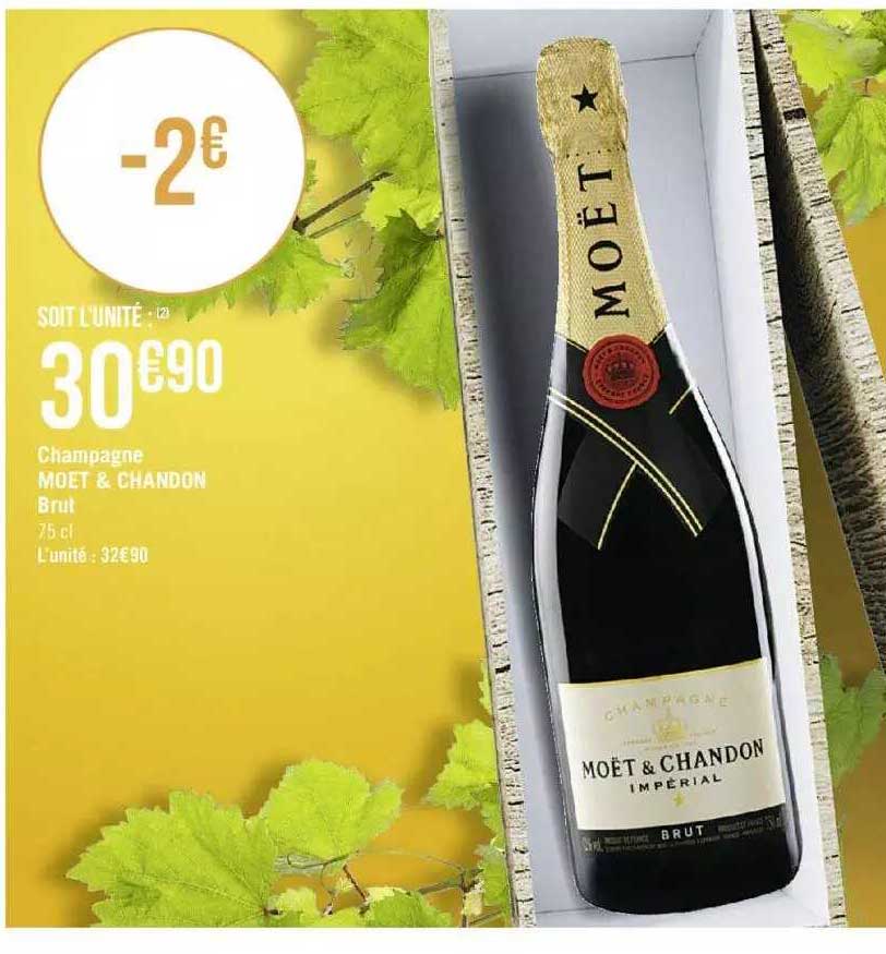 champagne moet & chandon brut