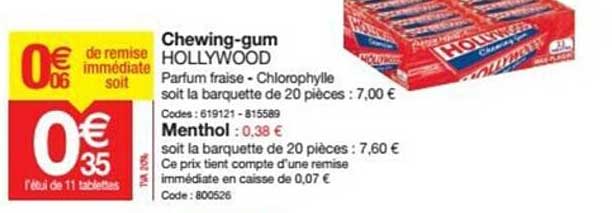 Chewing-gum Hollywood