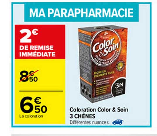 Coloration Color & Soin 3 Chênes