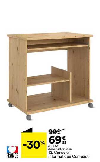 Console Informatique Compact