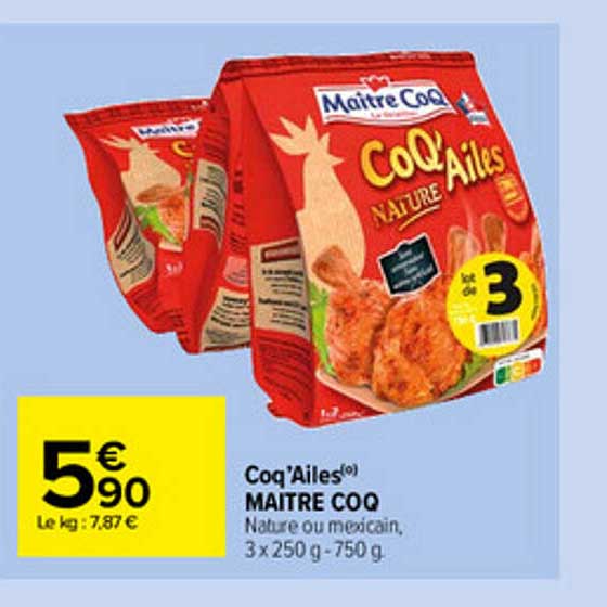 Coq'ailes Maître Coq