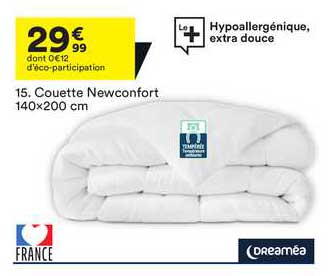 Couette Newconfort 140x200 Cm Dreaméa