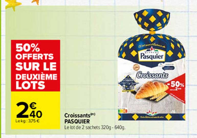 Croissants Pasquier